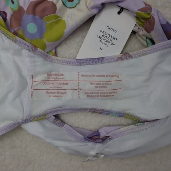 NEW Free People x Beth Richards Delray 70’s Floral Bikini Bottoms, size XL - Picture 13 of 15